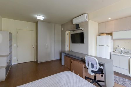 Apartamento para alugar com 35m², 1 quarto e 1 vagaSala e Quarto