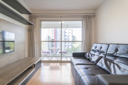 Sala de apartamento para alugar com 2 quartos, 54m² em Indianópolis, São Paulo