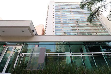 Apartamento para alugar com 40m², 1 quarto e 1 vagaFachada