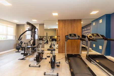 Apartamento à venda com 40m², 2 quartos e 1 vaga Apartamento à venda com 40m², 2 quartos e 1 vagaÁrea comum - Academia