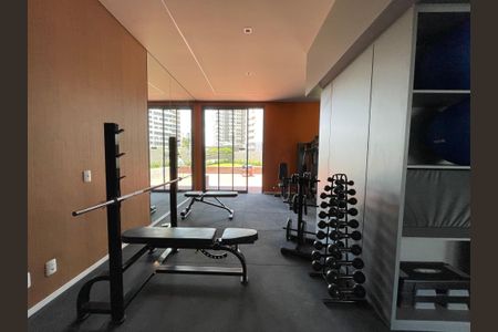 Studio para alugar com 28m², 1 quarto e sem vaga Studio para alugar com 28m², 1 quarto e sem vagaÁrea comum - Academia