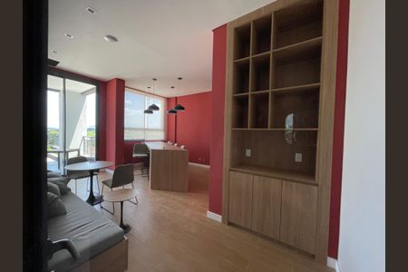 Studio para alugar com 28m², 1 quarto e sem vaga Studio para alugar com 28m², 1 quarto e sem vagaÁrea comum - Salão de festas