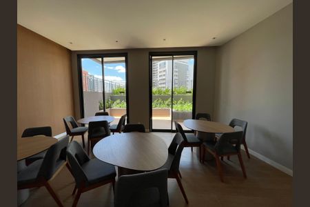 Studio para alugar com 28m², 1 quarto e sem vaga Studio para alugar com 28m², 1 quarto e sem vagaÁrea comum - Salão de festas