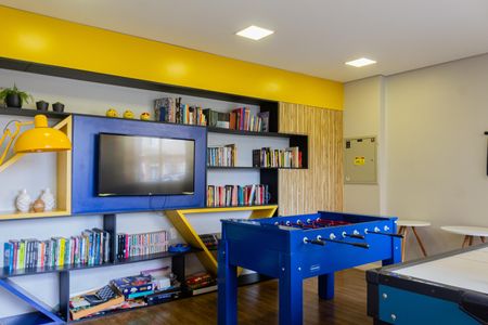 Apartamento à venda com 34m², 2 quartos e sem vaga Apartamento à venda com 34m², 2 quartos e sem vagaÁrea comum - Sala de Jogos