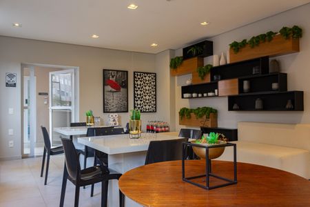 Apartamento à venda com 34m², 2 quartos e sem vaga Apartamento à venda com 34m², 2 quartos e sem vagaSalão de Festas