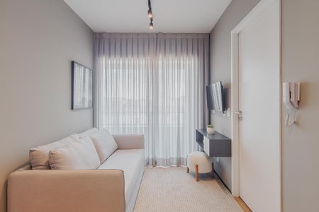 Sala de apartamento à venda com 1 quarto, 30m² em Jardins, São Paulo