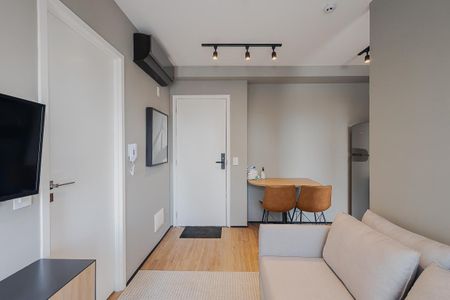 Sala de apartamento à venda com 1 quarto, 30m² em Jardins, São Paulo