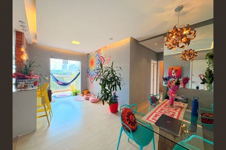 Sala de apartamento à venda com 2 quartos, 67m² em Jardim Florida, Jundiaí