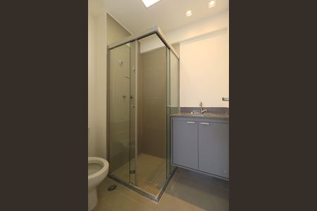 Studio para alugar com 24m², 1 quarto e sem vaga Studio para alugar com 24m², 1 quarto e sem vagaBanheiro