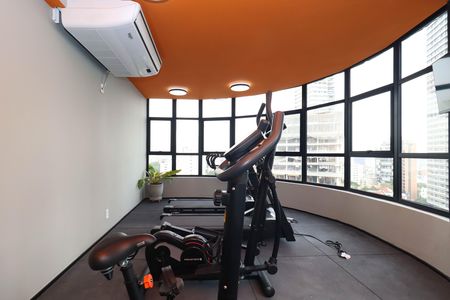 Studio para alugar com 24m², 1 quarto e sem vaga Studio para alugar com 24m², 1 quarto e sem vagaAcademia