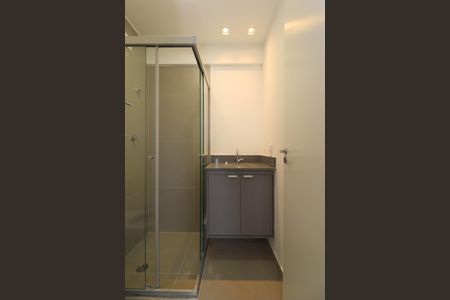 Studio para alugar com 24m², 1 quarto e sem vaga Studio para alugar com 24m², 1 quarto e sem vagaBanheiro