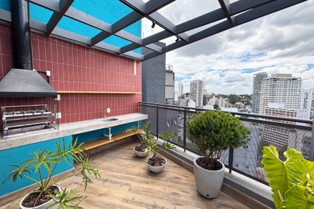 Studio para alugar com 24m², 1 quarto e sem vagaChurrasqueira