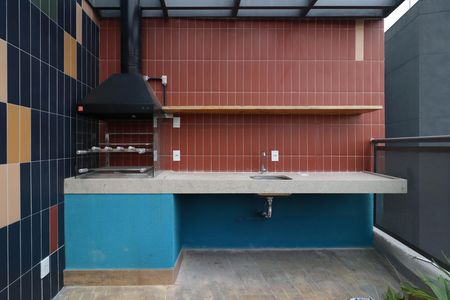 Studio para alugar com 24m², 1 quarto e sem vaga Studio para alugar com 24m², 1 quarto e sem vagaÁrea comum - Churrasqueira