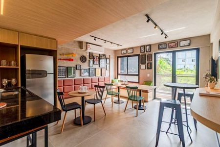 Studio para alugar com 24m², 1 quarto e sem vagaÁrea Comum - Espaço Gourmet