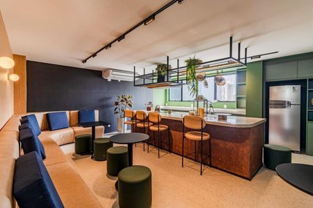 Studio para alugar com 24m², 1 quarto e sem vagaÁrea Comum - Salão de Festas