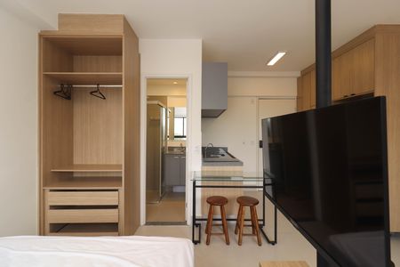Studio para alugar com 25m², 1 quarto e sem vaga Studio para alugar com 25m², 1 quarto e sem vagaStudio