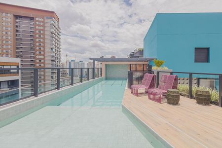 Studio para alugar com 24m², 1 quarto e sem vagaPiscina