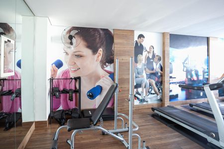 Apartamento à venda com 152m², 3 quartos e 2 vagasÁrea comum - Academia