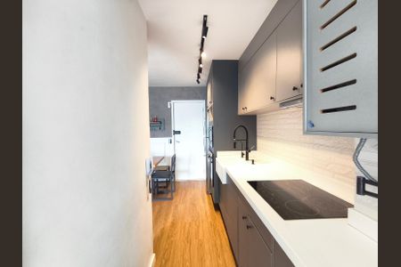 Apartamento para alugar com 74m², 1 quarto e 1 vagaCozinha e Área de Serviço