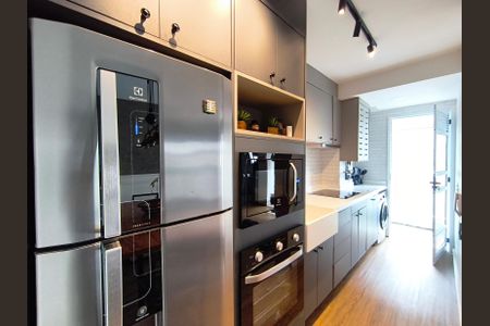 Apartamento para alugar com 74m², 1 quarto e 1 vagaCozinha e Área de Serviço