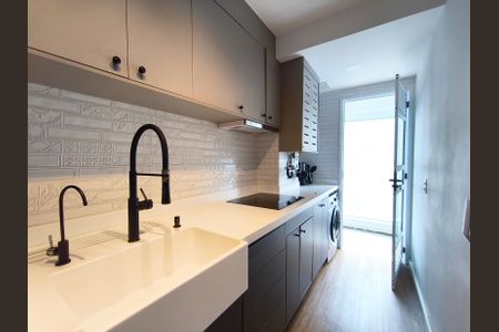 Apartamento para alugar com 74m², 1 quarto e 1 vagaCozinha e Área de Serviço