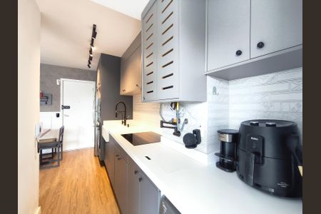 Apartamento para alugar com 74m², 1 quarto e 1 vagaCozinha e Área de Serviço