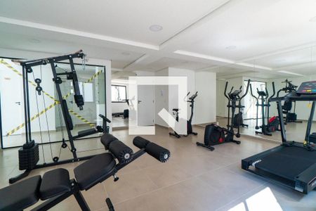 Área comum - Academia de kitnet/studio para alugar com 1 quarto, 24m² em Jabaquara, São Paulo