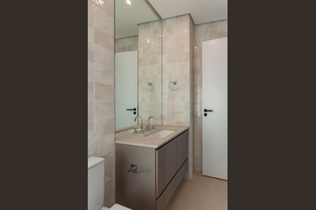 Apartamento para alugar com 80m², 2 quartos e 2 vagasBanheiro do quarto 1 Suíte