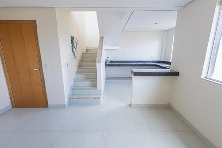 Sala/cozinha de apartamento à venda com 3 quartos, 126m² em Glória, Belo Horizonte