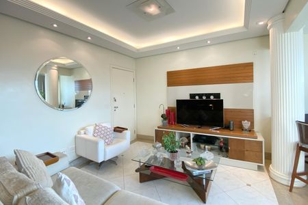 Sala de apartamento à venda com 4 quartos, 126m² em Cidade Nova, Belo Horizonte