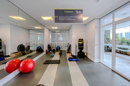 Apartamento para alugar com 78m², 2 quartos e 2 vagasÁrea comum - Academia