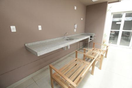 Apartamento à venda com 46m², 2 quartos e 1 vagaChurrasqueira