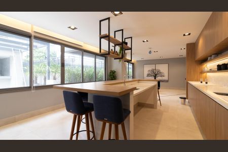 Apartamento para alugar com 28m², 1 quarto e sem vagaÁrea comum - Salão de festas