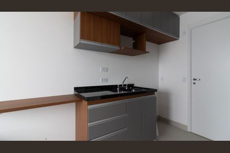 Sala/Cozinha de apartamento para alugar com 1 quarto, 28m² em Vila Guilhermina, São Paulo