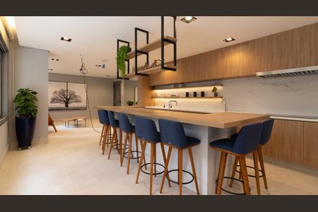 Apartamento para alugar com 28m², 1 quarto e sem vagaÁrea comum - Salão de festas