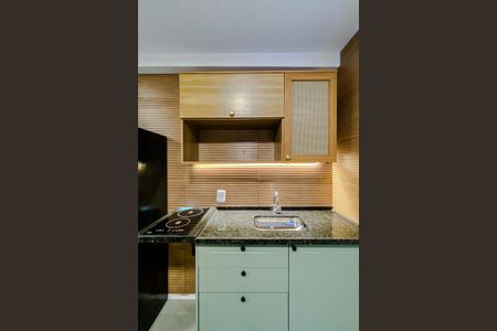 Studio para alugar com 25m², 1 quarto e sem vagaCozinha