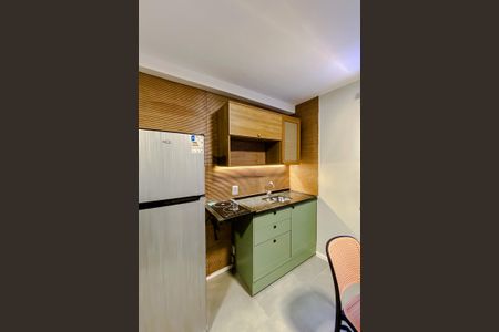 Studio para alugar com 25m², 1 quarto e sem vagaCozinha