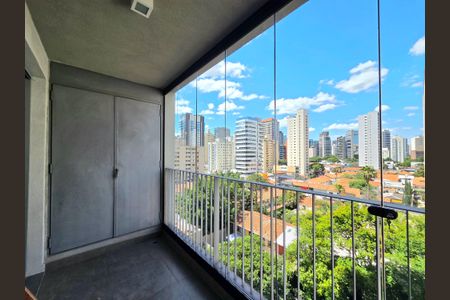 Studio para alugar com 35m², 1 quarto e 1 vaga Studio para alugar com 35m², 1 quarto e 1 vagaVaranda