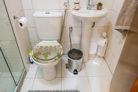 Apartamento para alugar com 55m², 2 quartos e 1 vagaBanheiro Social