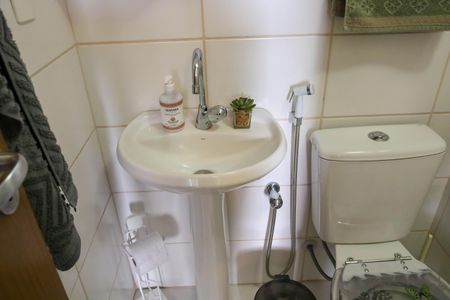 Apartamento para alugar com 55m², 2 quartos e 1 vagaBanheiro do Quarto Suíte