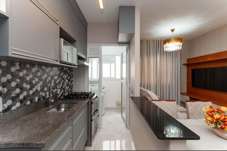 Apartamento para alugar com 33m², 1 quarto e sem vaga Apartamento para alugar com 33m², 1 quarto e sem vagaCozinha Americana