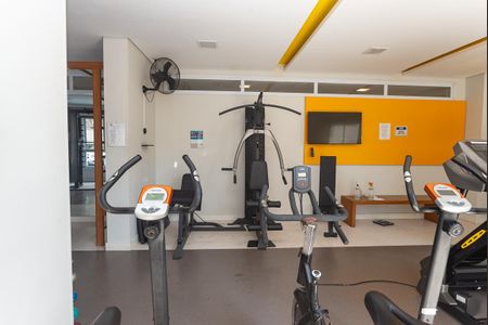 Apartamento para alugar com 33m², 1 quarto e sem vaga Apartamento para alugar com 33m², 1 quarto e sem vagaÁrea Comum - Academia