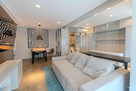 Sala de kitnet/studio para alugar com 1 quarto, 48m² em Bela Vista, São Paulo