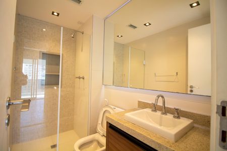 Banheiro de apartamento para alugar com 2 quartos, 75m² em Vila Gertrudes, São Paulo