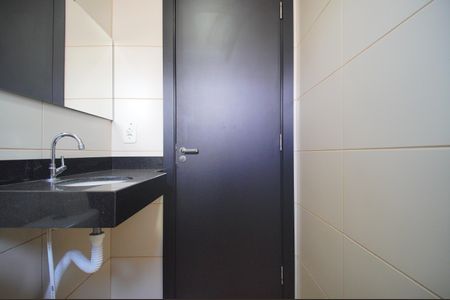 Banheiro de kitnet/studio para alugar com 1 quarto, 30m² em Vila Nova, Novo Hamburgo