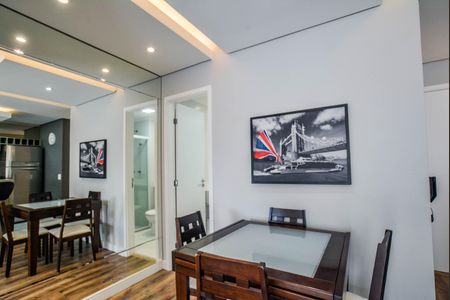 Sala de apartamento para alugar com 2 quartos, 62m² em Vila Apiai, Santo André