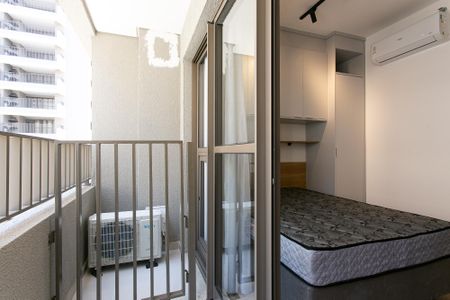 Varanda de kitnet/studio para alugar com 1 quarto, 24m² em Tatuapé, São Paulo