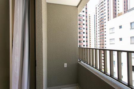 Varanda de kitnet/studio para alugar com 1 quarto, 24m² em Tatuapé, São Paulo