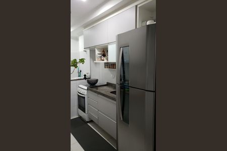 Cozinha de apartamento para alugar com 2 quartos, 50m² em Jardim Oriente, São José dos Campos