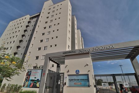 Apartamento para alugar com 58m², 2 quartos e 1 vagaFachada e portaria